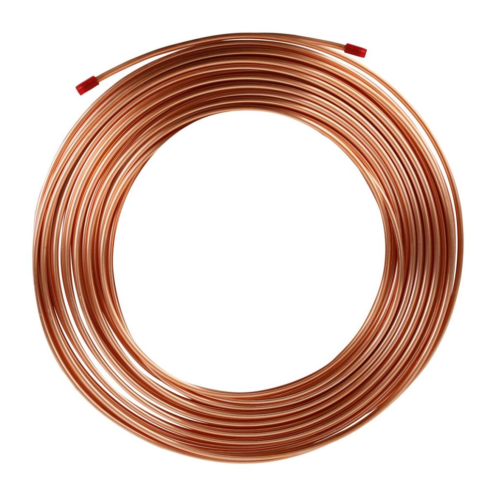 Caño de cobre para refrigeracion