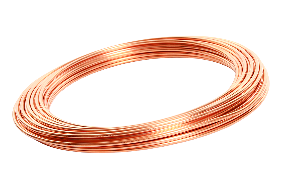 Rollo de caño de cobre para refrigeración
